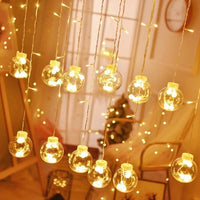 Guirnalda de Luces Esferas navideñas.