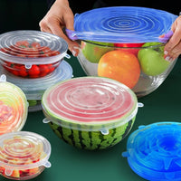 Tapas Elásticas Reutilizables x6