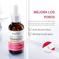 Serum minimizador poros