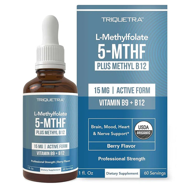 L-Methylfolate (15 mg) Plus Methyl-B12 - IMPORTADO 🇺🇸
