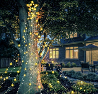 Cortina Luces Led 3 metros con estrella
