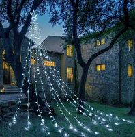 Cortina Luces Led 3 metros con estrella