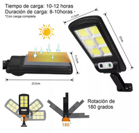 Lampara Solar Con Sensor.