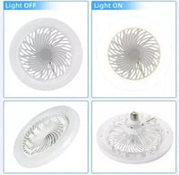 Lampara Ventilador con luz y control