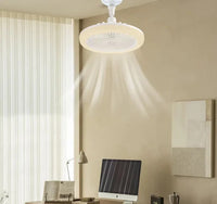 Lampara Ventilador con luz y control