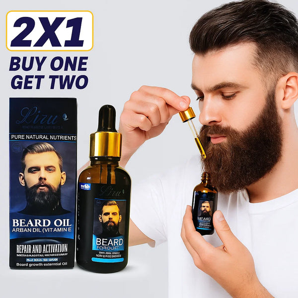 Serum para crecimiento de barba y bigote