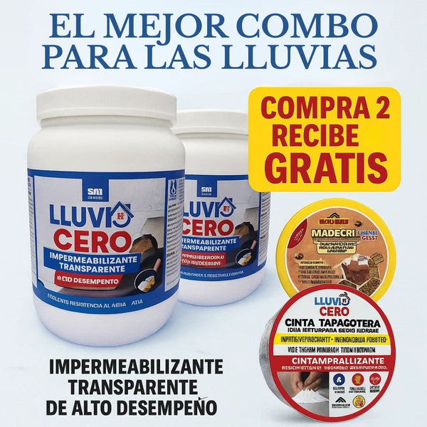 Combo impermeabilizante invisible X2