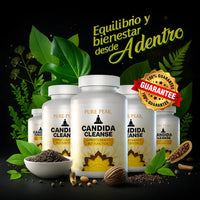 🌿 Candida Cleanse - Cápsulas que reducen antojos, hinchazón y fatiga 🌿
