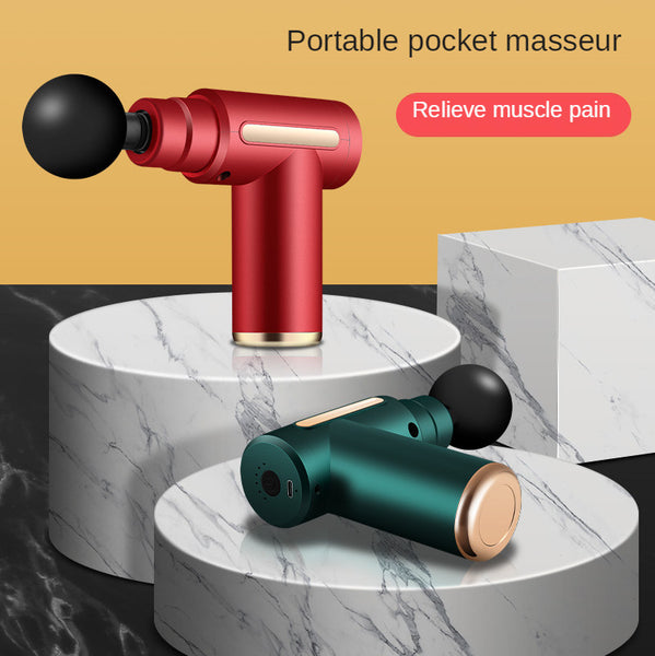 MASAJEADOR MUSCULAR PORTATIL RECARGABLE