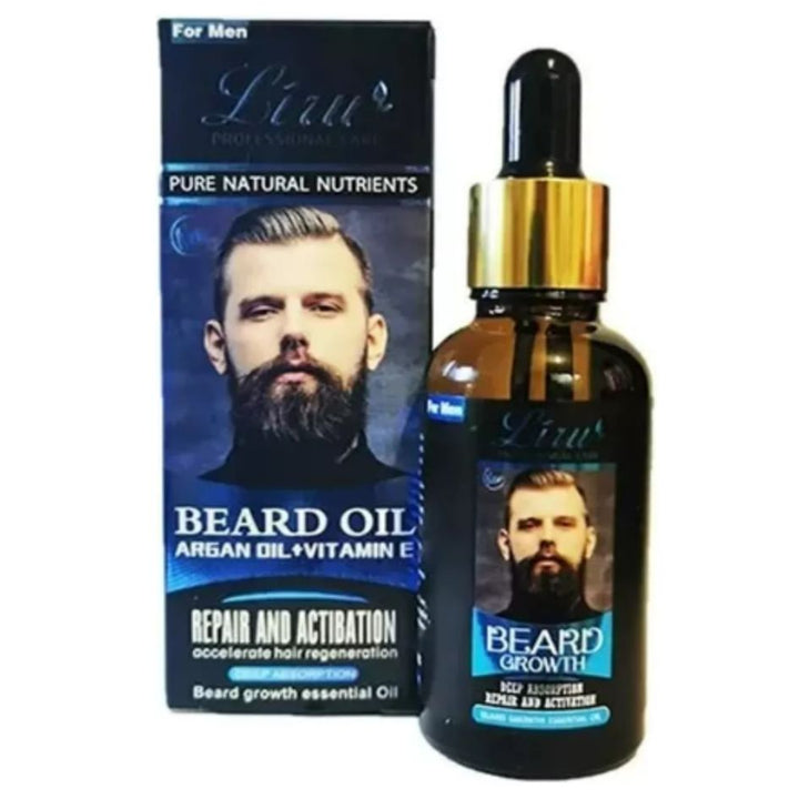 Serum para crecimiento de barba y bigote