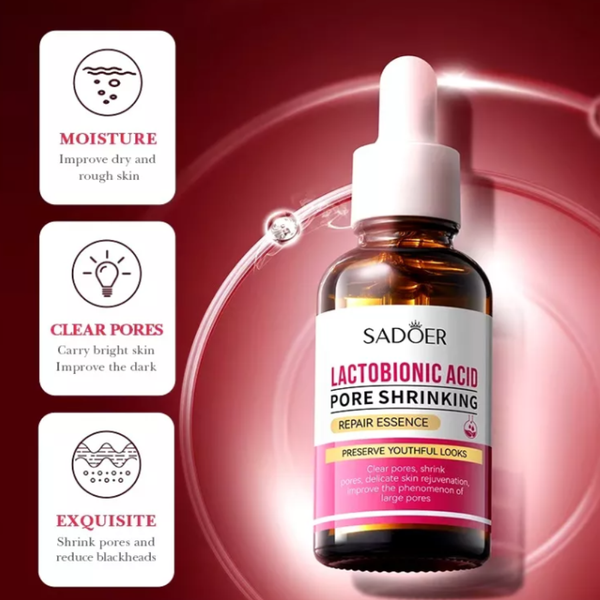 Serum minimizador poros