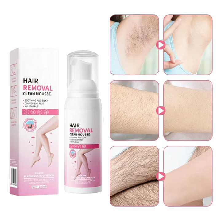 Espuma Corporal para depilar 3 en 1