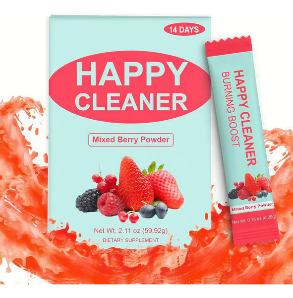 Happy cleaner