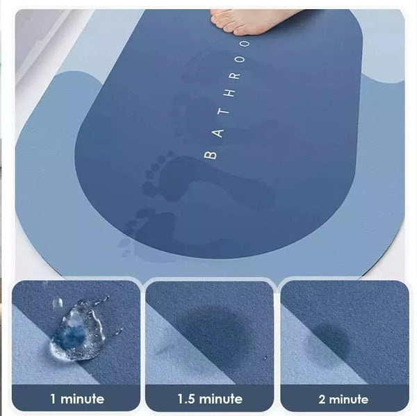 Tapete Alfombra De Baño Absorbente (Promoción 2x1)
