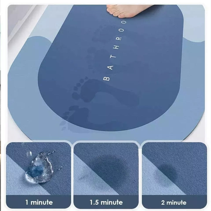 Tapete Alfombra De Baño Absorbente (Promoción 2x1)