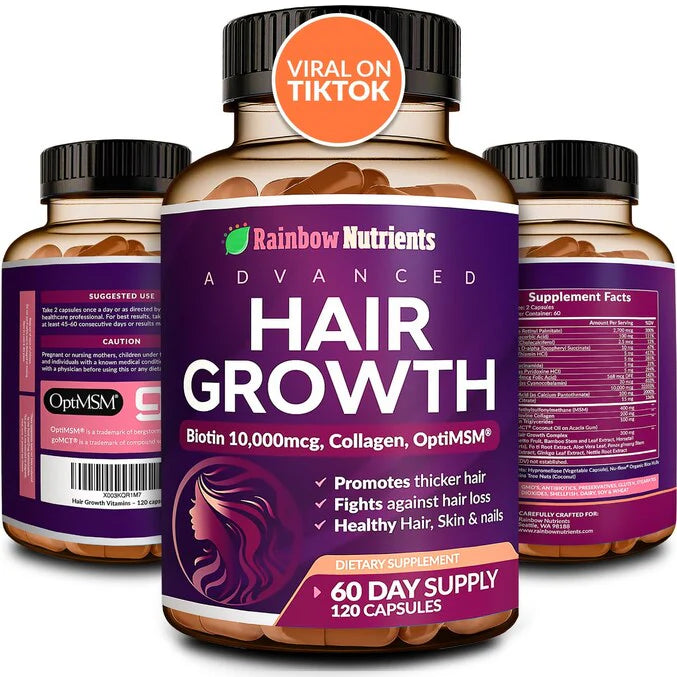 HAIR GROWTH CAPSULAS X 120