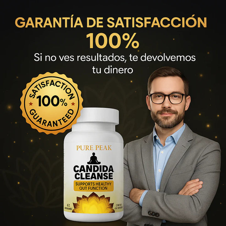🌿 Candida Cleanse - Cápsulas que reducen antojos, hinchazón y fatiga 🌿