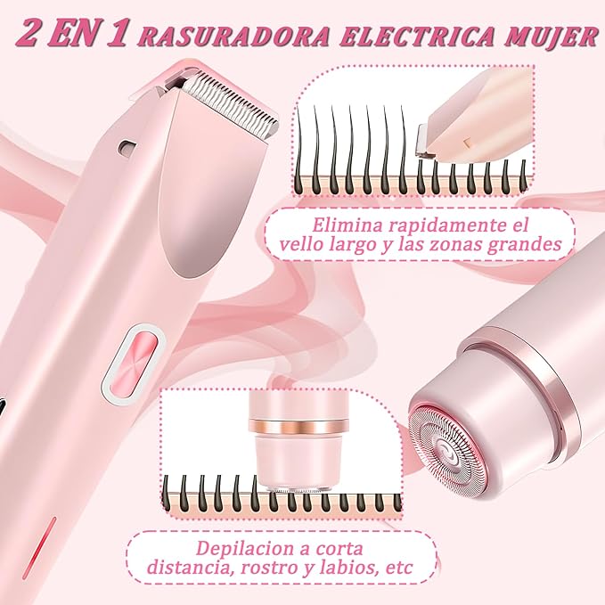 Rasuradora Eléctrica 2 en 1