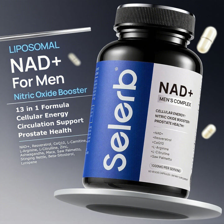 Suplemento Selerb Nad+ MenS Complex 60cp