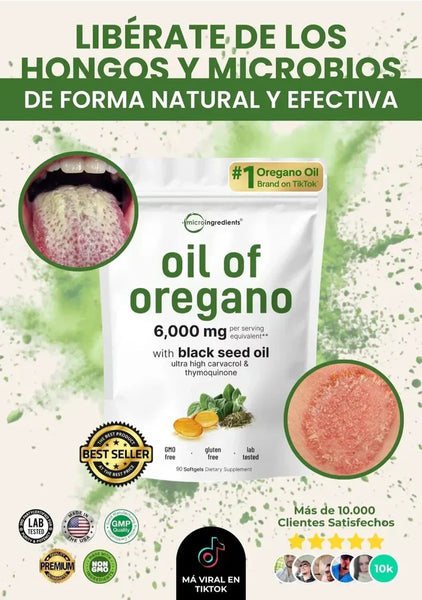 Aceite de Oregano - Detox Natural