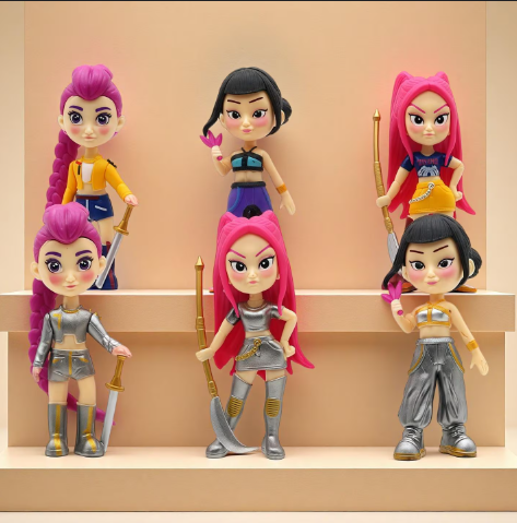 SET DE 6 FIGURAS KPOP