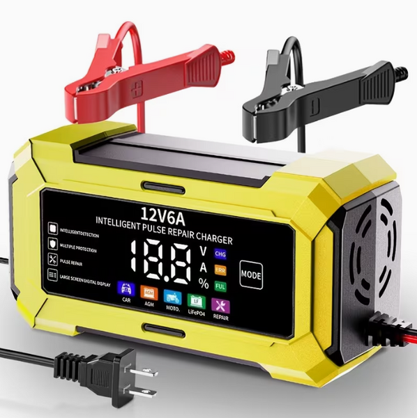 Cargador de Bateria de Pulsos 12V