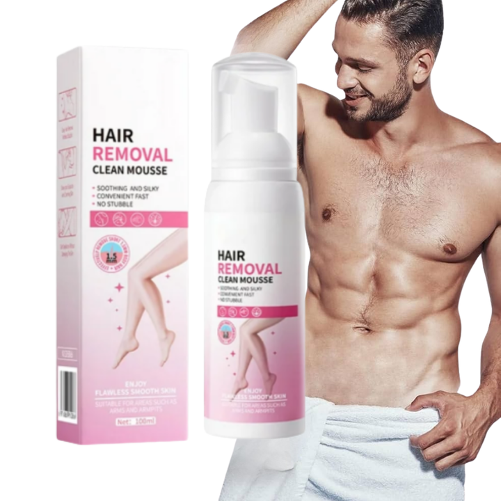 Espuma Corporal para depilar 3 en 1