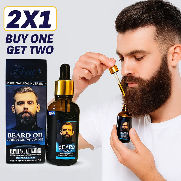 Serum para crecimiento de barba y bigote
