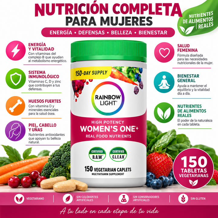 Multivitaminico Rainbow Light Mujer