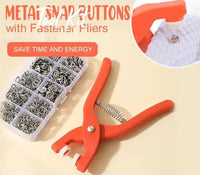 Kit Pinzas con 100 botones a presion