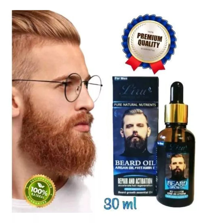 Serum para crecimiento de barba y bigote