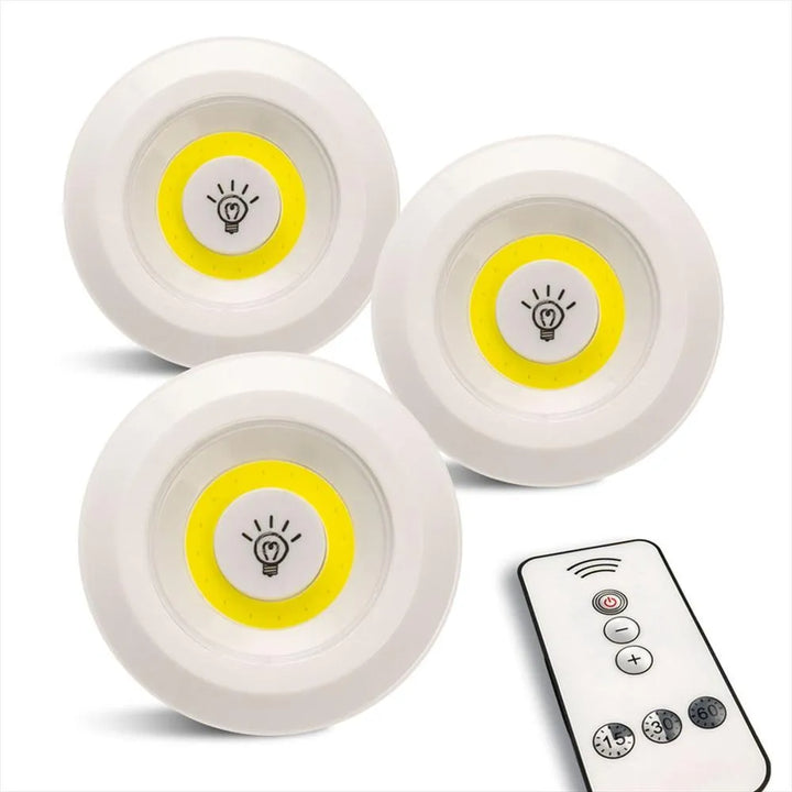 Set X3  Luces adhesivas