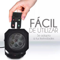 Proyector de luz led Navidad