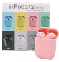 Audífono Inalámbrico Bluetooth Inpods 12